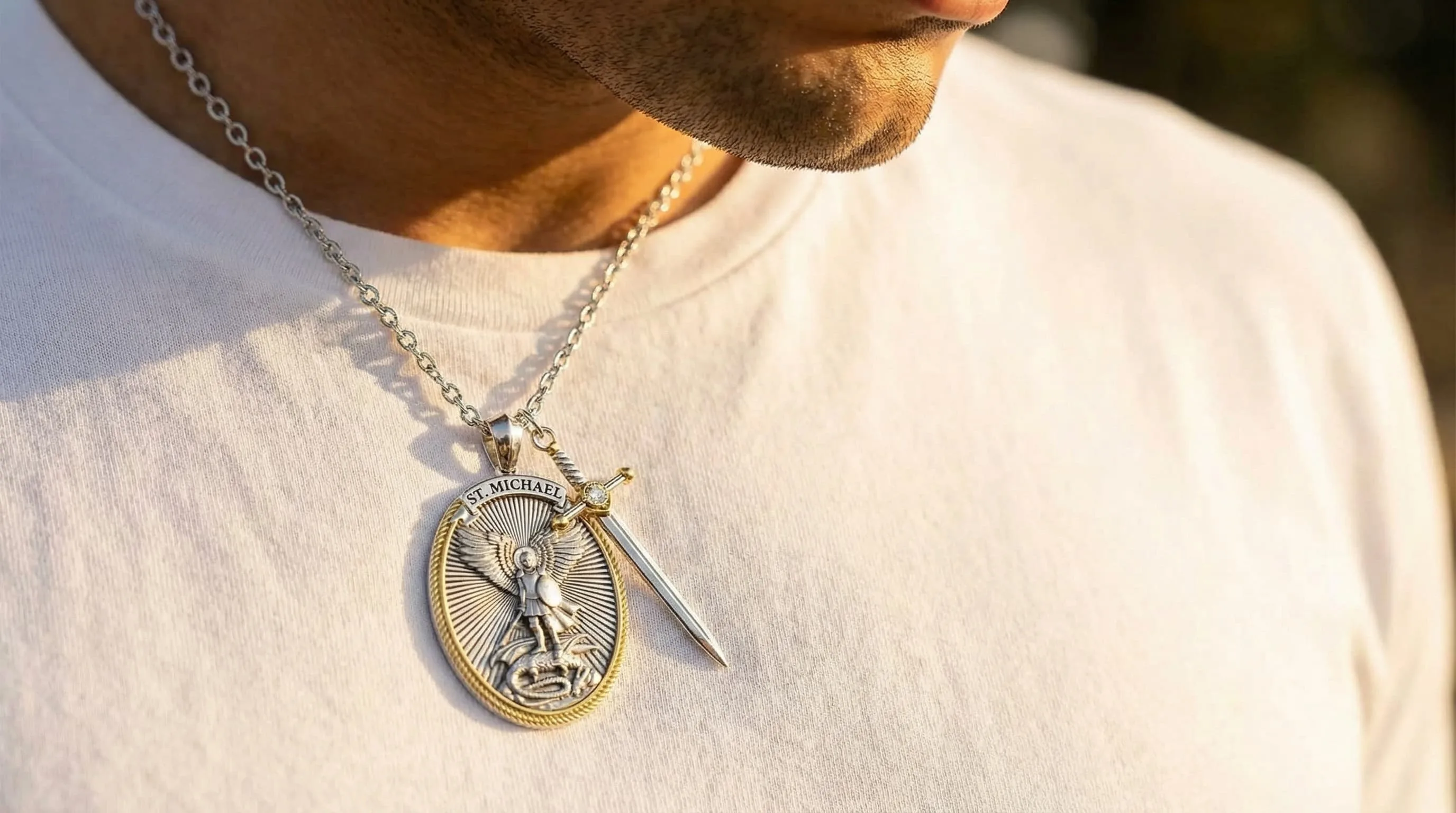 St. Michael Archangel Pendant Product