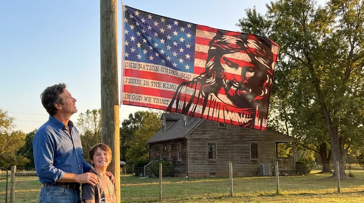 OneNationFlag Jesus flag collection